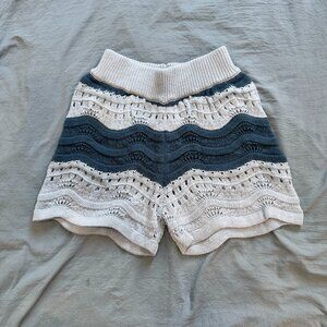 NWT Anthropologie Blue Shorts